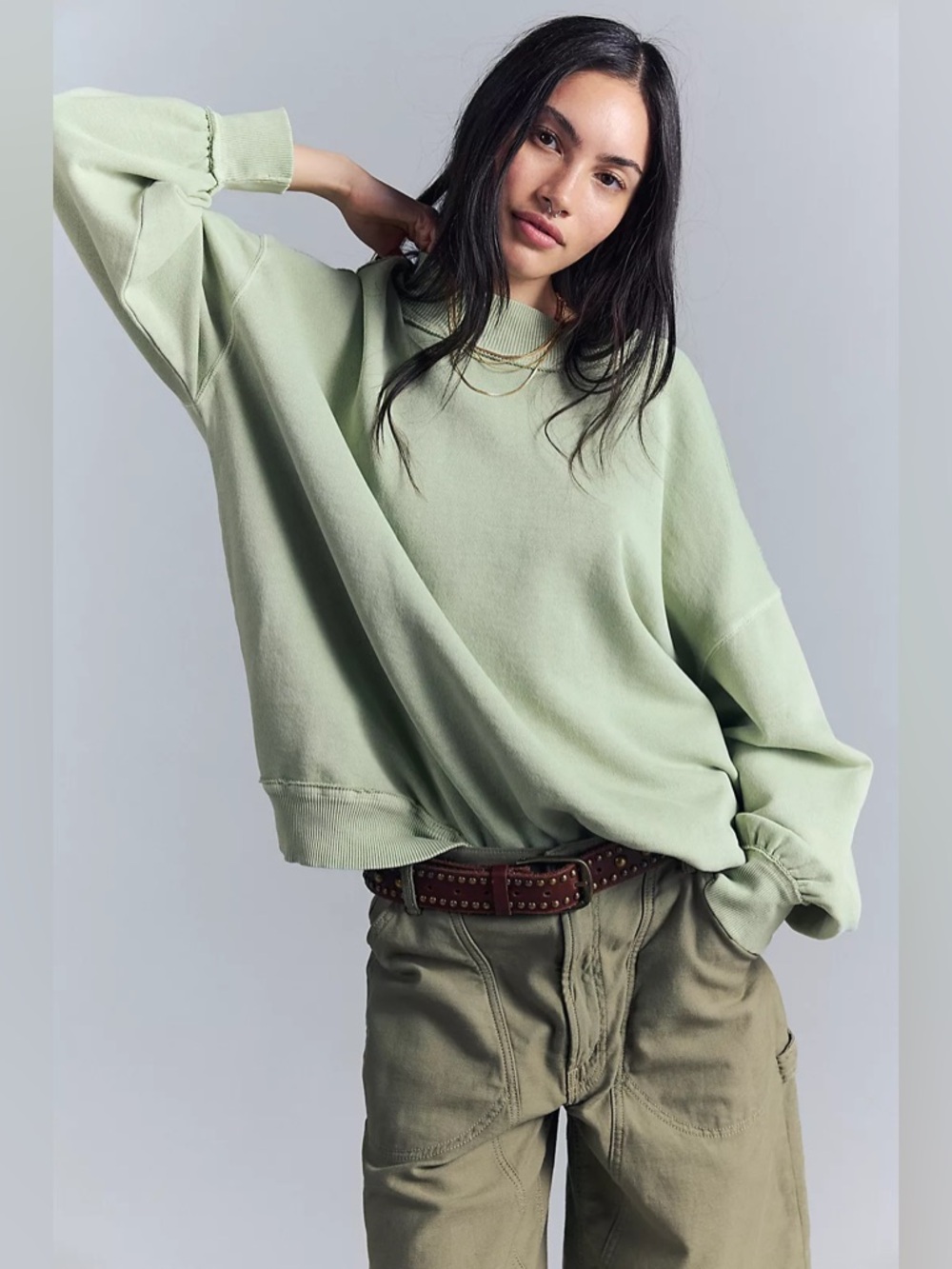 ( FP-26) Free People We The Free Palm Springs Pullover